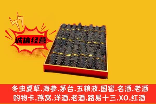 忻州市宁武回收海参